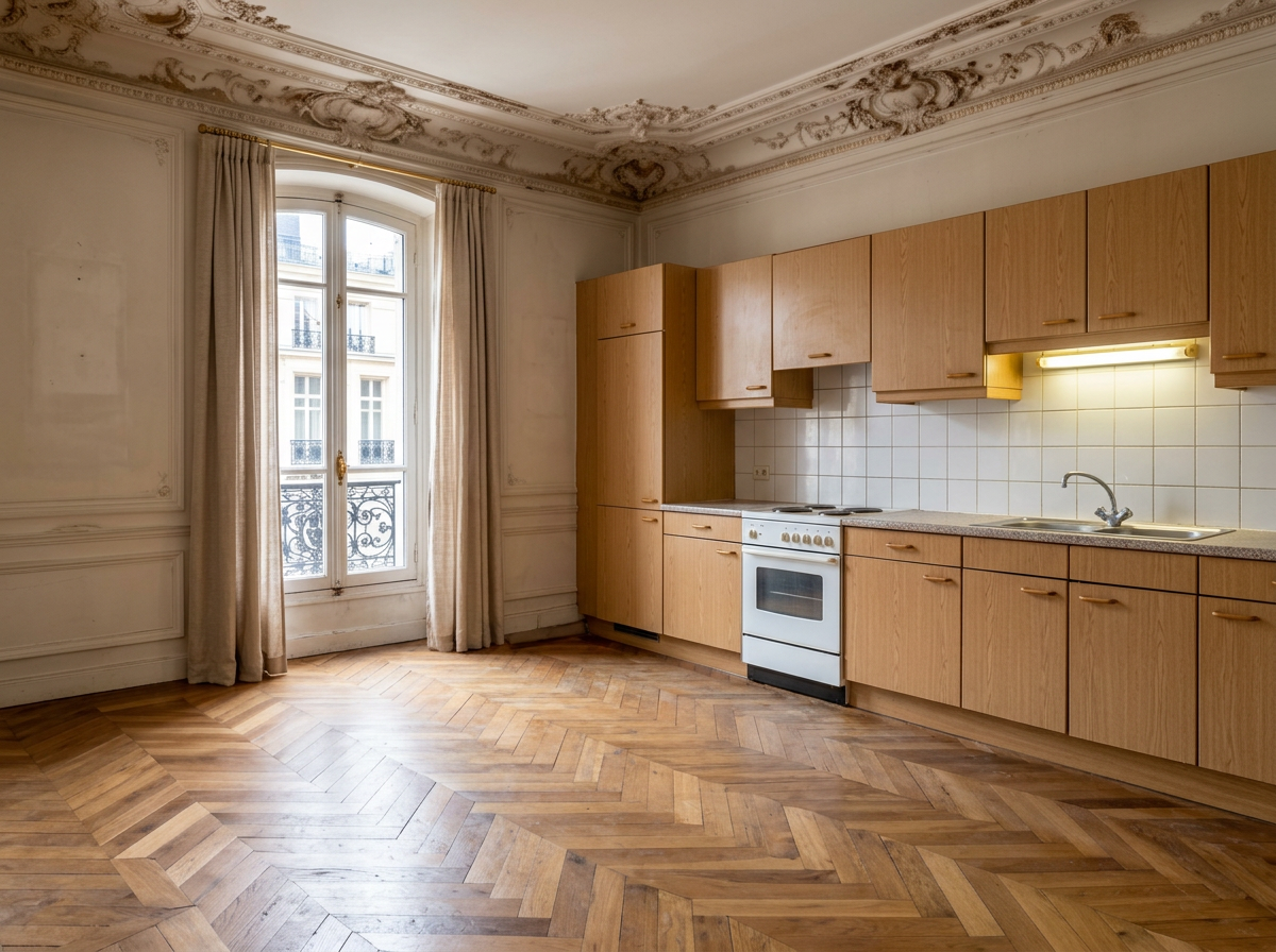 Cuisine haussmannienne — avant